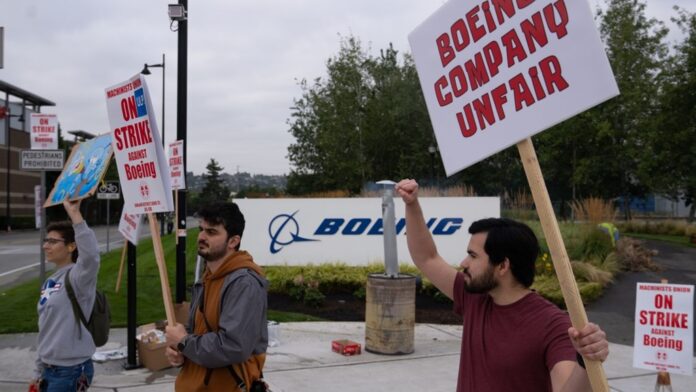 trabajadores-Boeing-en-huelga