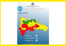 Son nueve las provincias en alerta roja
