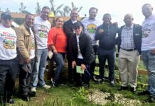 Dirigentes del PLD en defensa de la Cordillera Septentrional