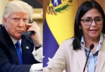Todo «anda muy bien» con Venezuela y su «formidable» presidenta interina, dice Trump