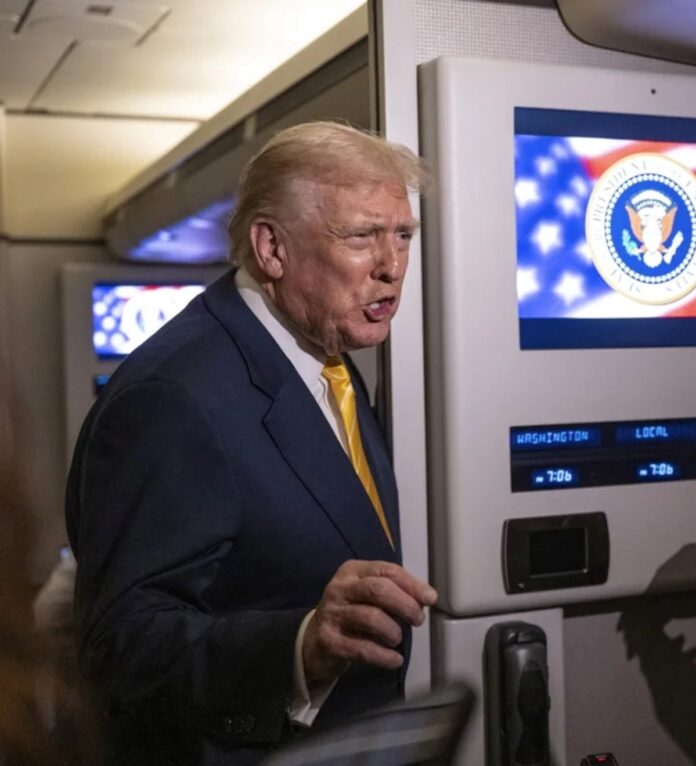 Trump avion 2
