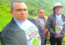 Abel Martínez respalda defensa ambiental del Pico Diego de Ocampo