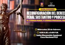 Secretaria Jurídica del PLD organiza coloquio sobre el Derecho Penal