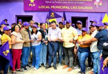 El voto por el PLD es morado con la estrella amarilla
