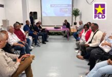EL PLD implementando su Línea Organizativa y Electoral en Europa
