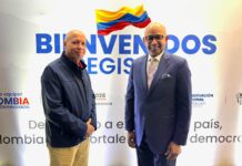Observadores electorales del PLD en Colombia