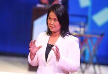 Fujimori supera a Sánchez en conteo de votos de balotaje en Perú