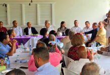 Danilo Medina encabeza encuentro de trabajo con la dirección del PLD en la provincia Hermanas Mirabal
