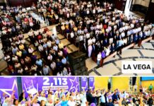 Actividades del PLD este domingo