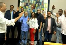 Dignidad Gremial Médica, corriente de profesionales de la salud del PLD juramenta comisión para escoger su dirección nacional.